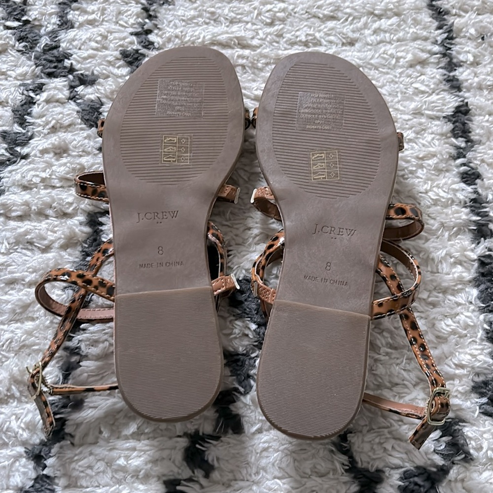 J.Crew leopard‎ print sandals - Picture 4 of 5